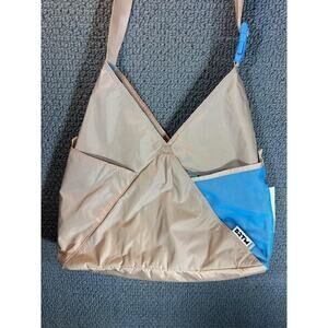 Baboon to the Moon Triangle Tote / Maple Sugar / NWT!